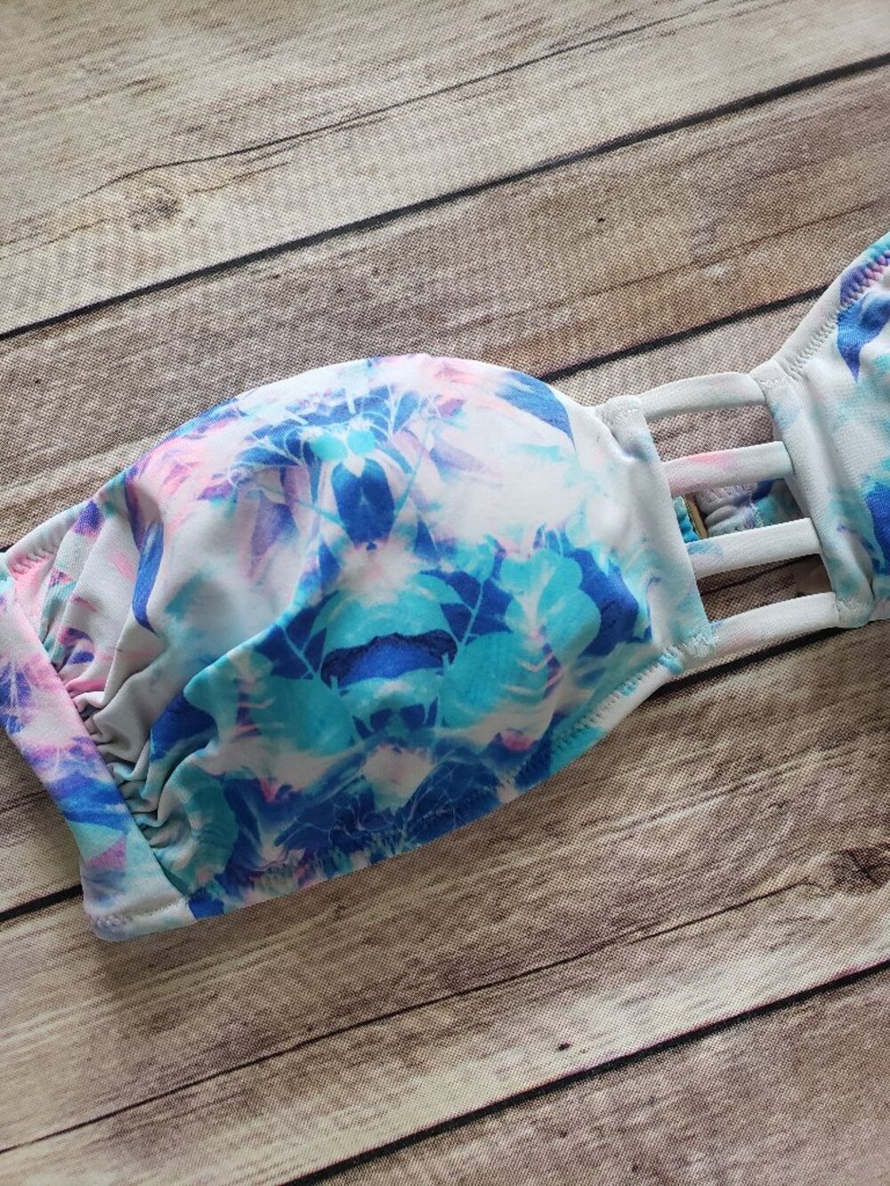 👙Victoria's Secret Strapless Bikini Top Size 37B - Picture 4 of 4